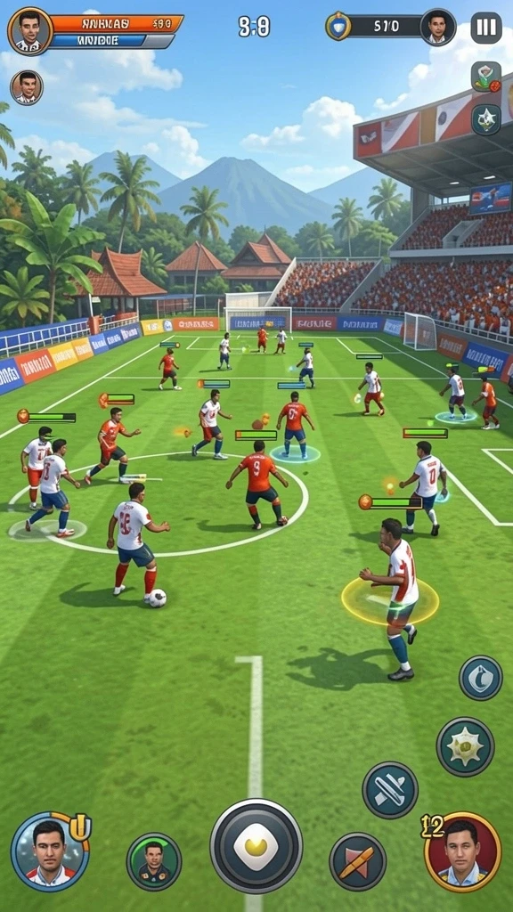 Mode permainan yang seru dan menantang.