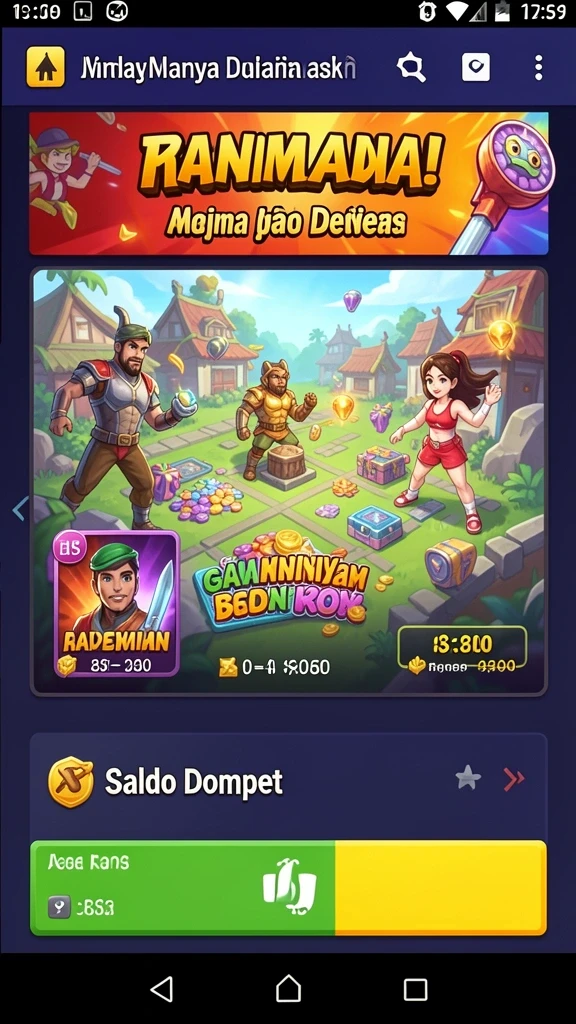 Tampilan utama ALEXIS500 yang menarik.