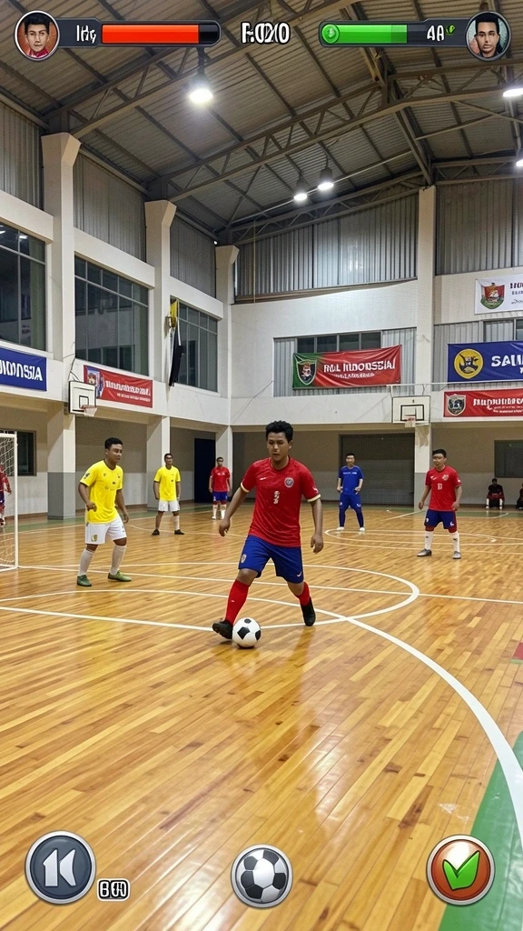 Tampilan antarmuka yang bersih dan menarik.