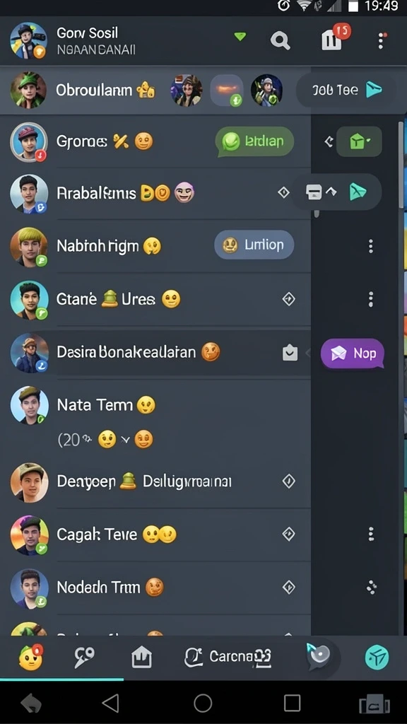 Screenshot menampilkan leaderboard dan skor tertinggi pemain.