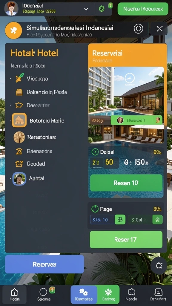 Fitur multiplayer yang memungkinkan bermain dengan teman.
