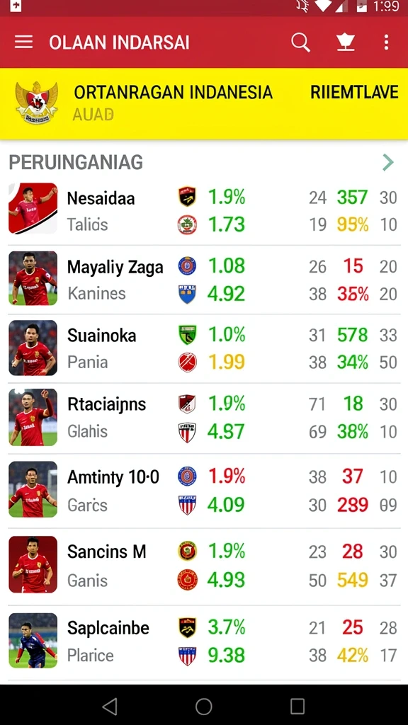 Tampilan awal yang menarik dan mudah dipahami.