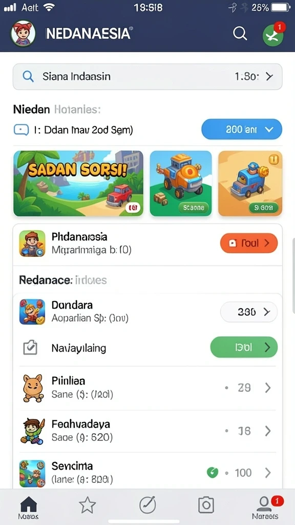 Tampilan antarmuka yang menarik dan mudah digunakan.