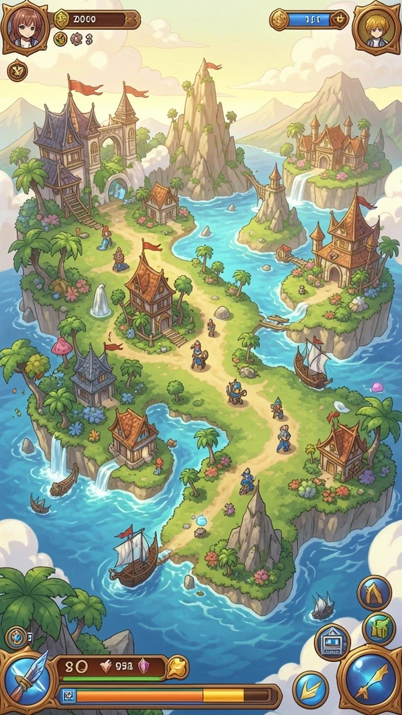 Mode multiplayer yang memungkinkan persaingan seru.