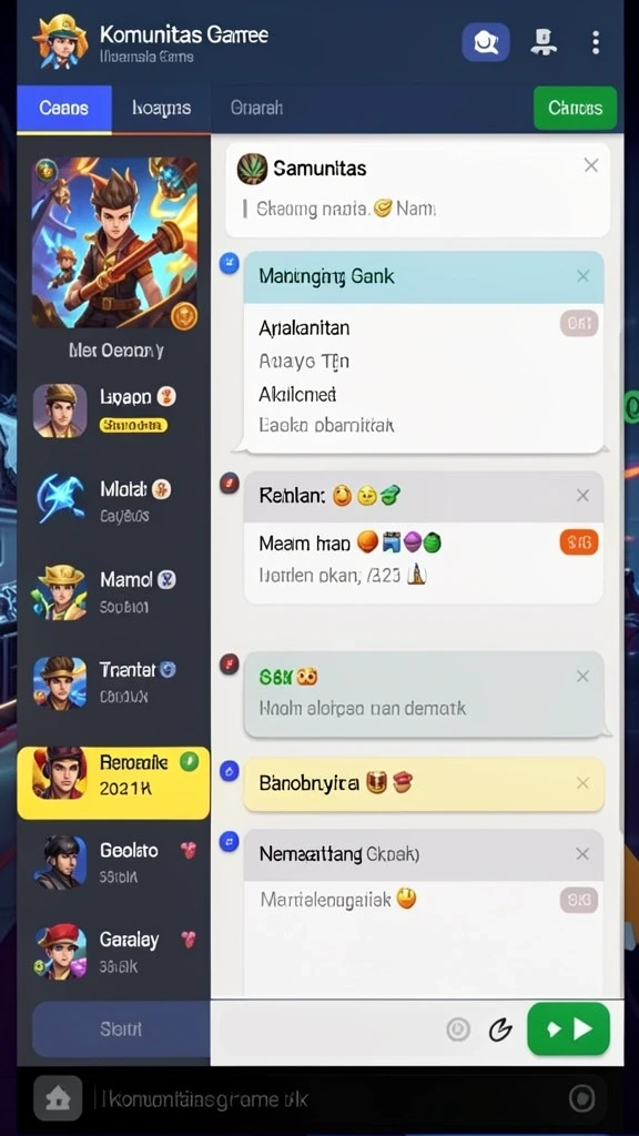 Mode multiplayer yang memungkinkan pertandingan langsung dengan teman.