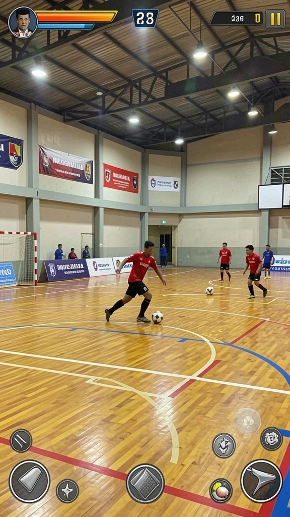 Tampilan utama yang menarik dan penuh warna.