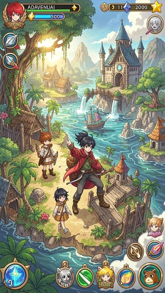 Gameplay yang seru dan penuh tantangan di setiap level.
