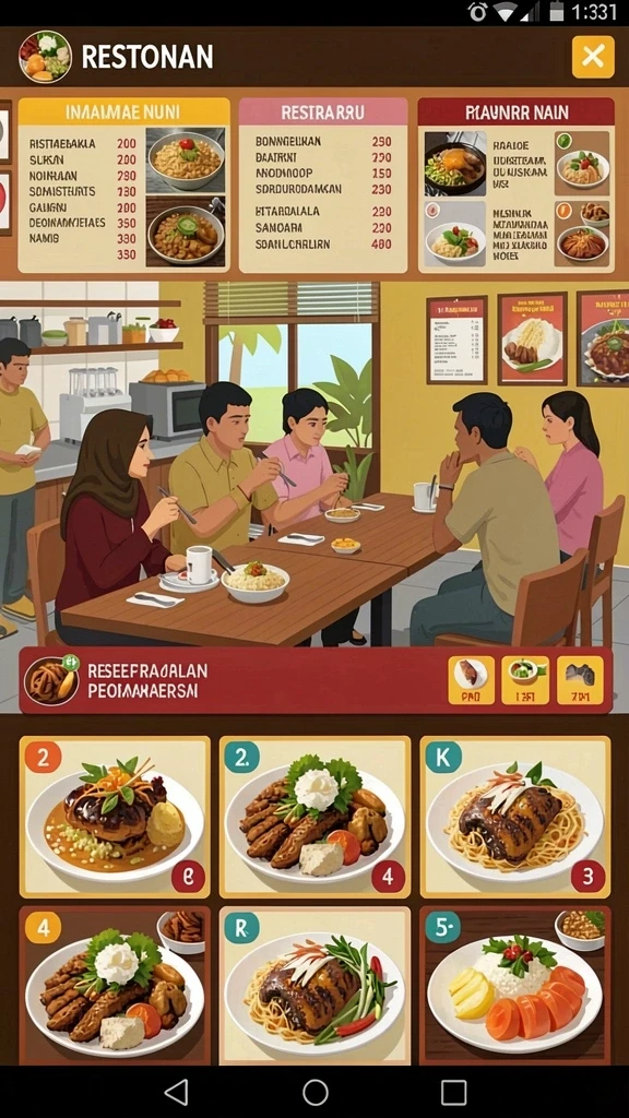 Berbagai pilihan permainan slot dengan tema berbeda.