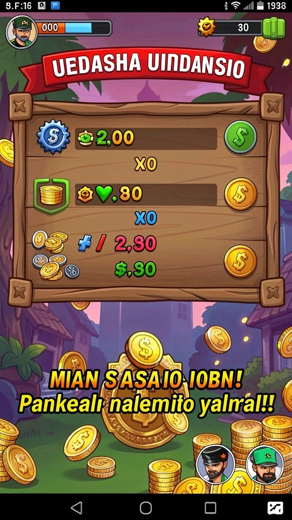 Tampilan permainan slot yang menarik dan penuh warna.