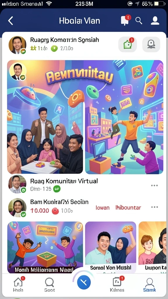 Tampilan antarmuka yang menarik dan intuitif.