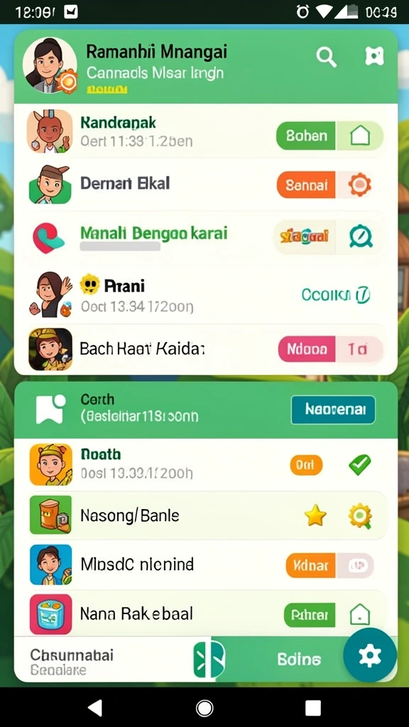 Tampilan antarmuka yang intuitif dan mudah dipahami.