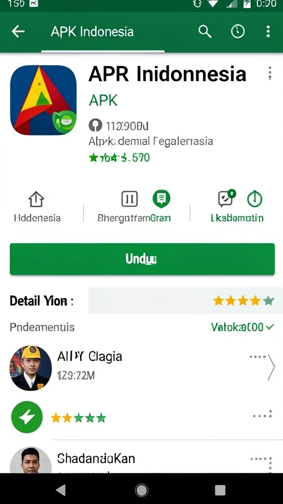 Tampilan antarmuka yang ramah pengguna.