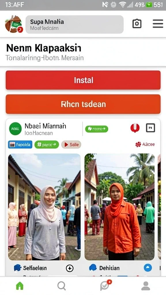 Penghargaan menarik setelah menyelesaikan level.