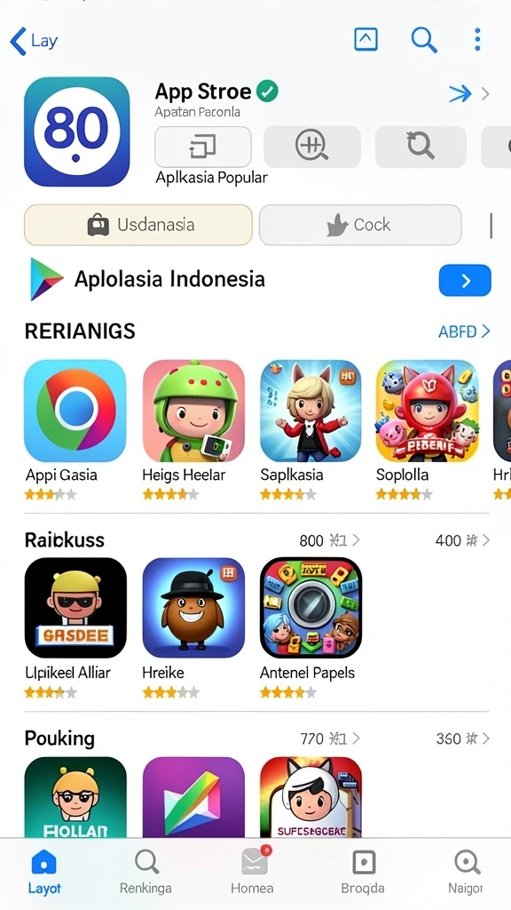 Karakter unik dengan kemampuan yang berbeda.