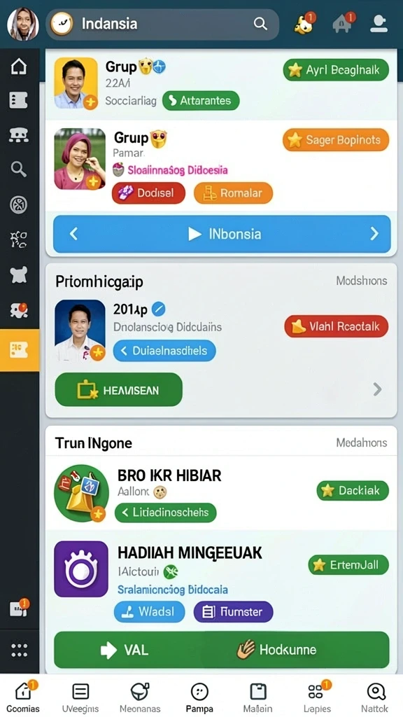 Fitur bonus menarik tersedia untuk pengguna.