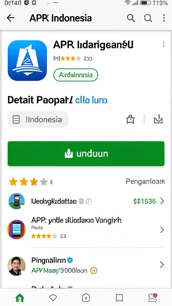 Tampilan antarmuka yang menarik di QTGAME.
