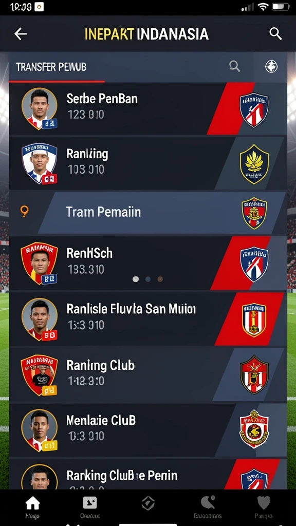 Tampilan awal yang menarik dan informatif.