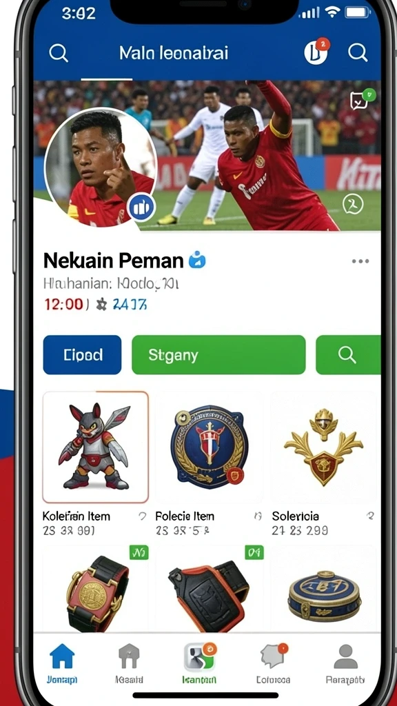 Tampilan awal game yang menawan dan interaktif.