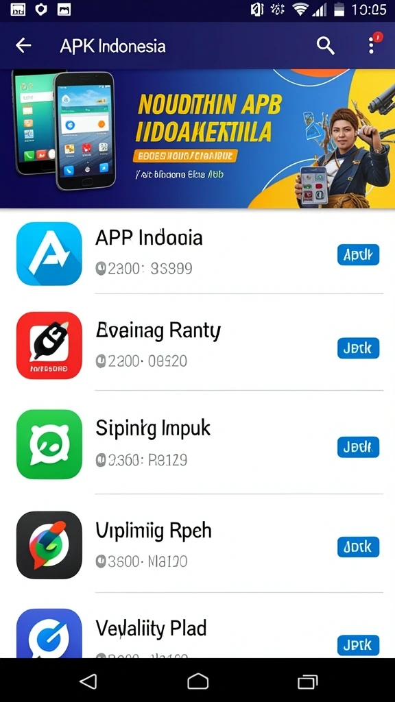 Tampilan menu utama yang menarik dan intuitif.