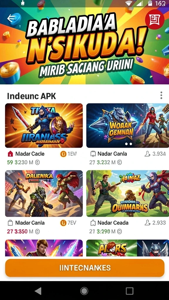 Tangkapan layar memperlihatkan grafis menawan di RPRR.