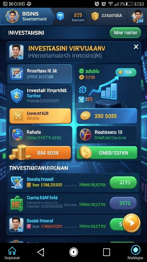 Tampilan antarmuka yang sederhana dan intuitif.
