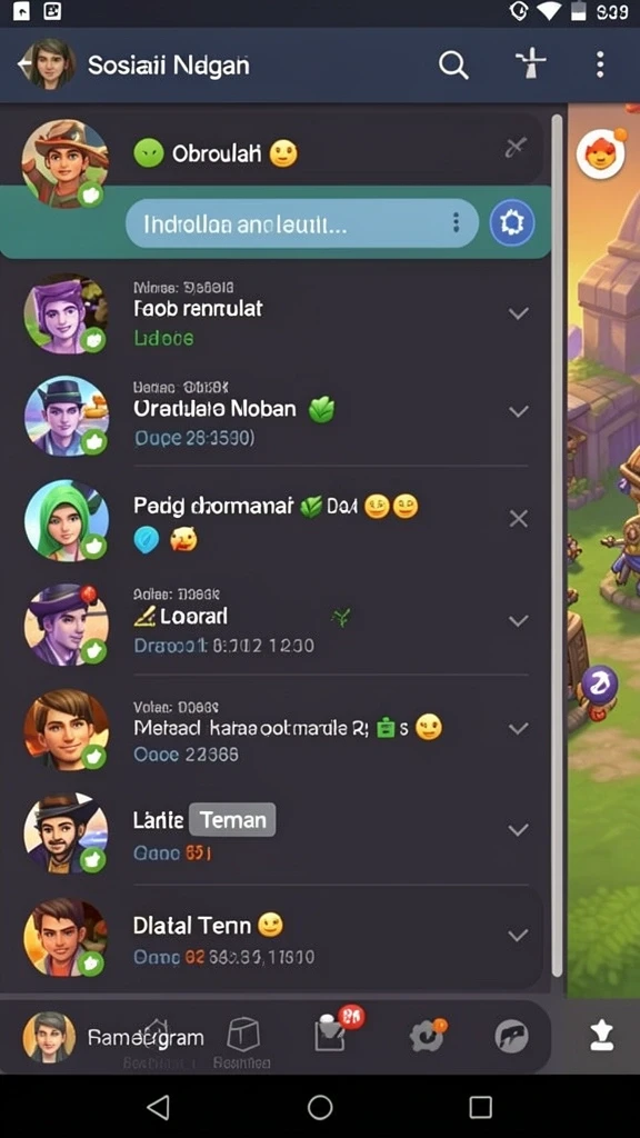 Tampilan interface yang menarik dan ramah pengguna.