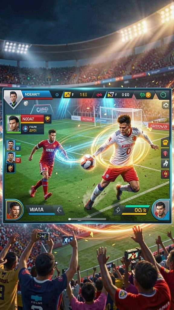 Tangkapan layar memperlihatkan fitur multiplayer yang seru