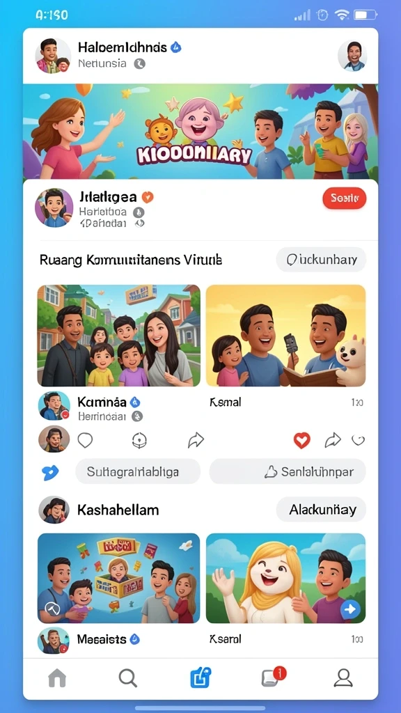 Tampilan antarmuka yang mudah digunakan.