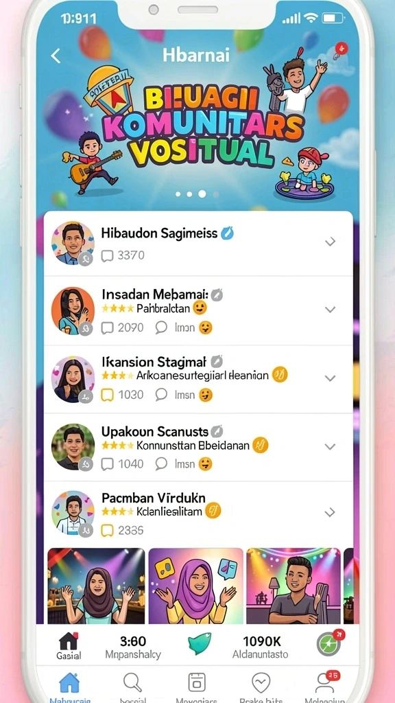 Mode permainan yang beragam dan menarik.