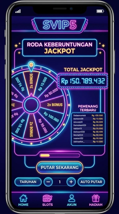 svip5 — layar beranda